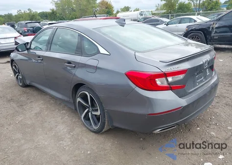 2018 Honda Accord Sport 2.0T из США, поврежденный, VIN 1HGCV2F3XJA006400